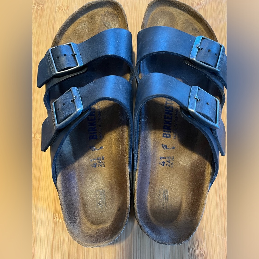 Birkenstocks Navy Blue